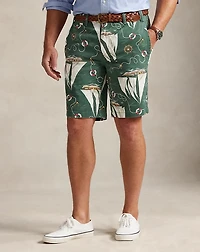 Relaxed Fit Sailboat Chino Short