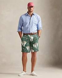 Relaxed Fit Sailboat Chino Short