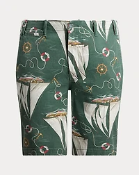 Relaxed Fit Sailboat Chino Short