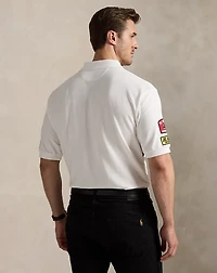 Mesh Graphic Polo Shirt