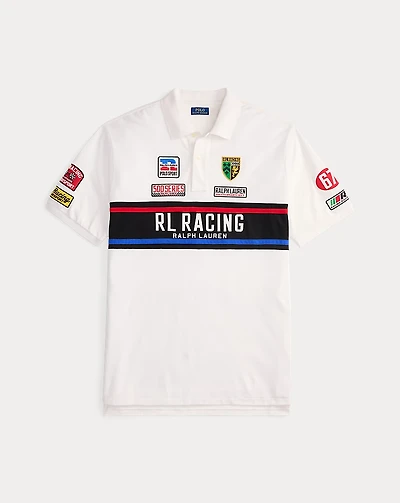 Mesh Graphic Polo Shirt