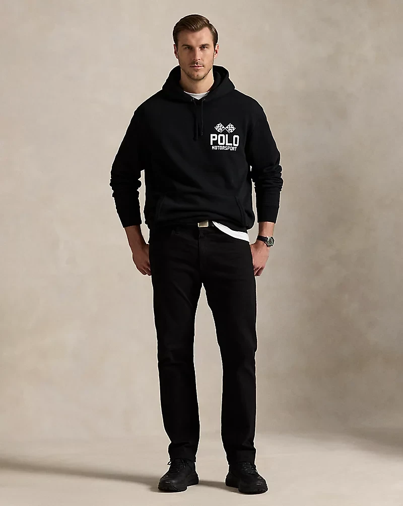 Slub Fleece Graphic Hoodie