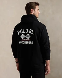 Slub Fleece Graphic Hoodie