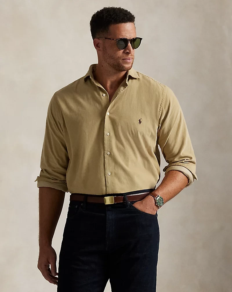 Fine-Wale Corduroy Shirt