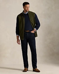 Quilted Double-Knit Jersey Vest