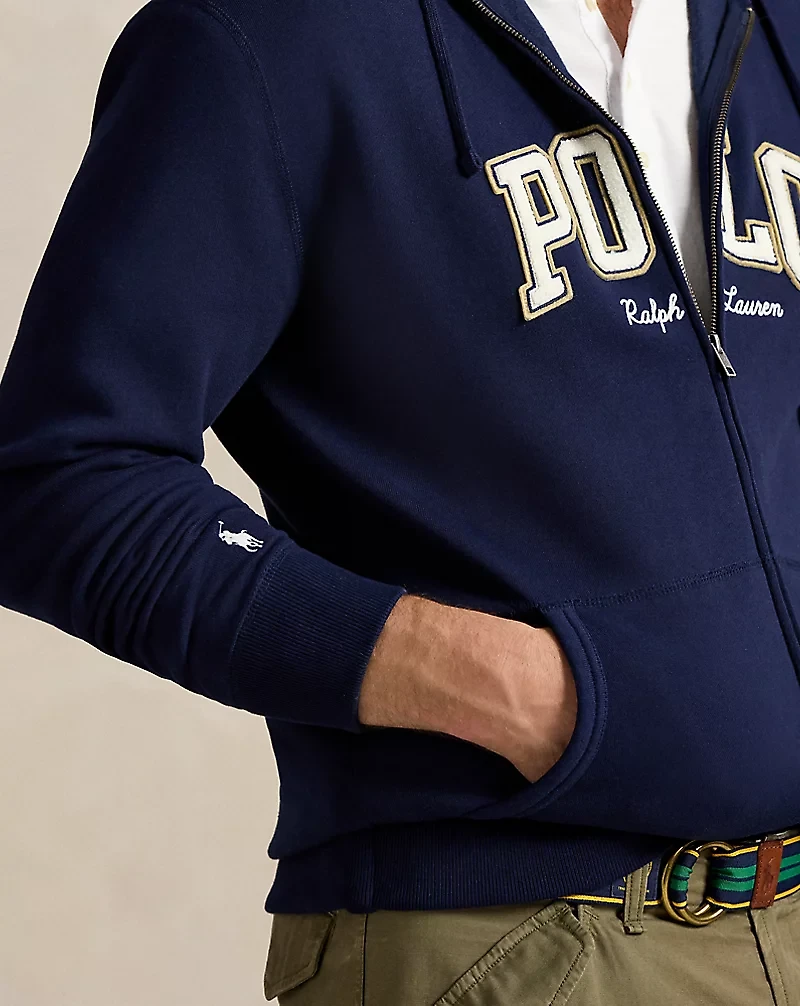Logo Fleece Full-Zip Hoodie