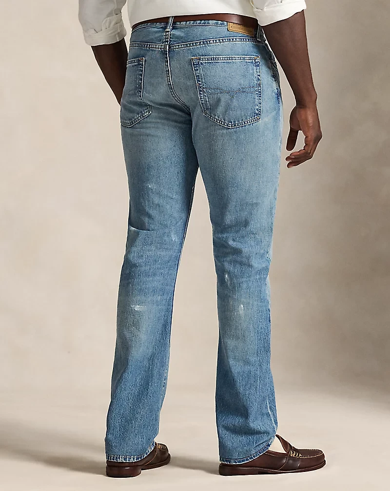 Hampton Straight Hand-Painted Jean