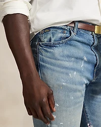 Hampton Straight Hand-Painted Jean