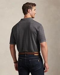 Glen Plaid Soft Cotton Polo Shirt