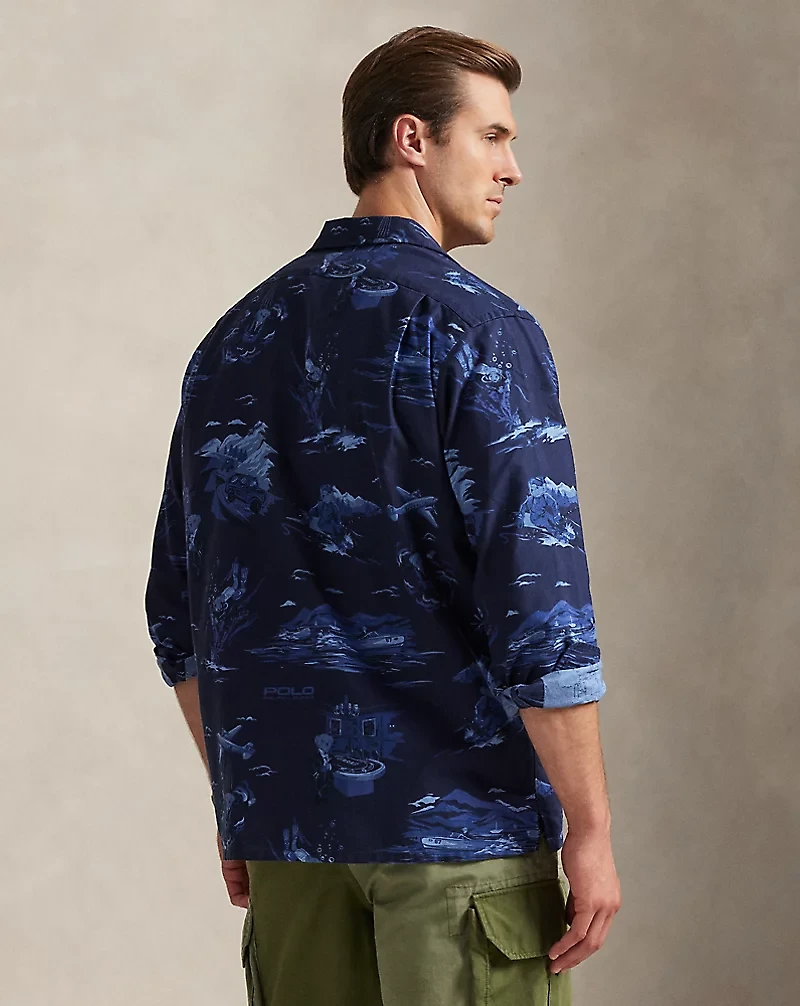 Polo Bear Oxford Camp Shirt