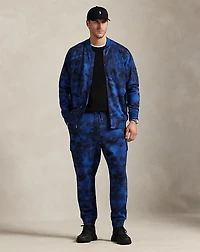 Camo Double-Knit Cargo Jogger Pant