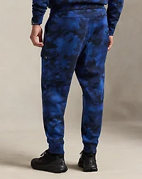 Camo Double-Knit Cargo Jogger Pant