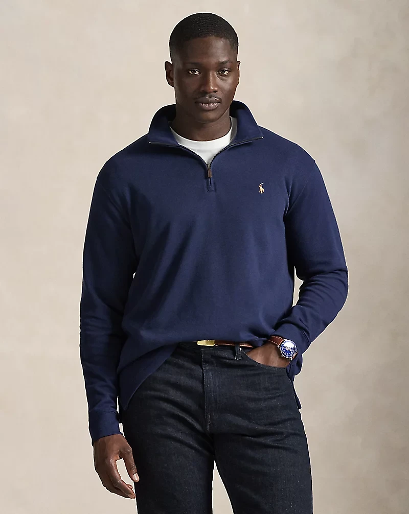 Estate-Rib Quarter-Zip Pullover