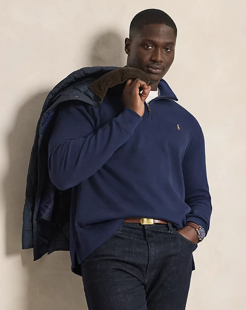 Estate-Rib Quarter-Zip Pullover