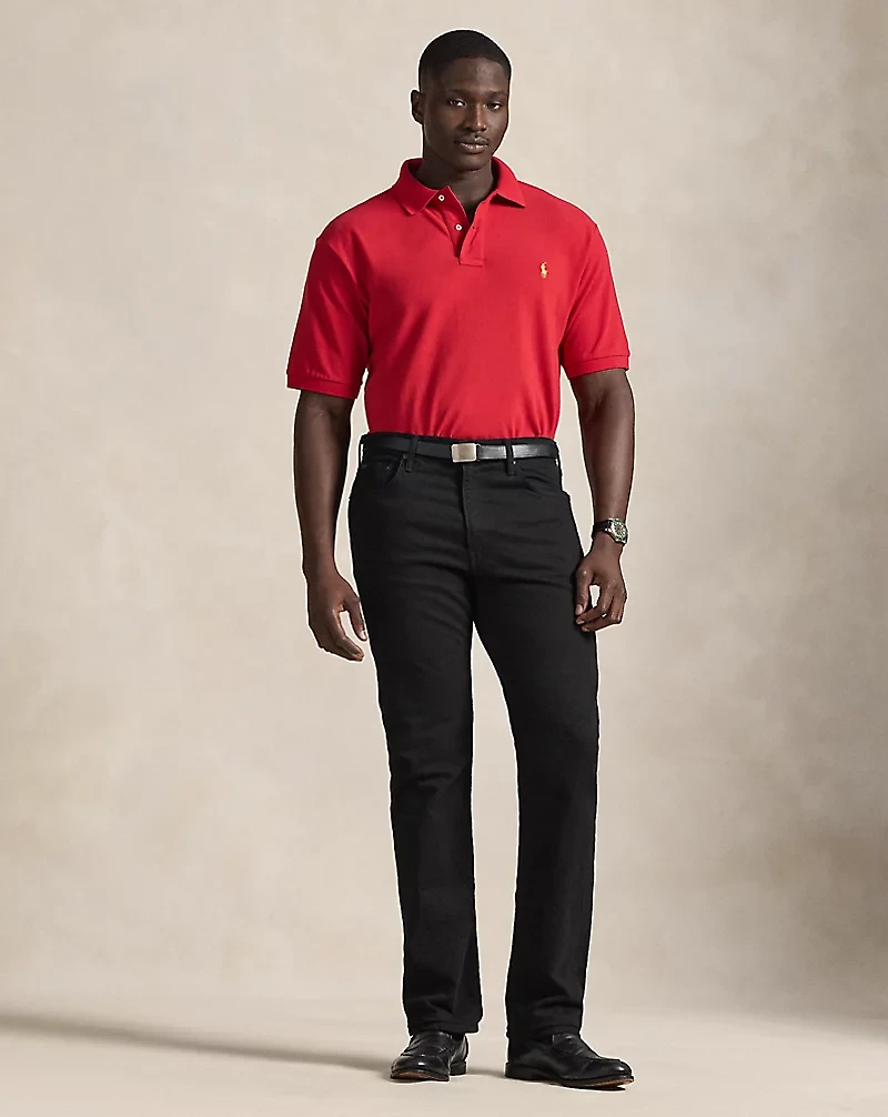 Cotton Mesh Polo Shirt