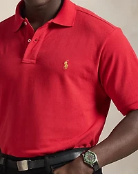 Cotton Mesh Polo Shirt