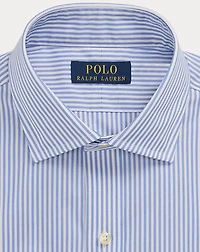 Slim Fit Striped Poplin Shirt