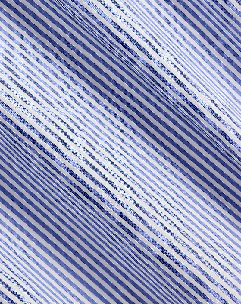 Slim Fit Striped Poplin Shirt