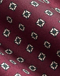 Neat Silk Twill Tie 
