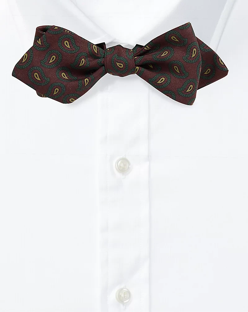 Silk Foulard Bow Tie