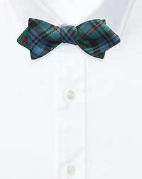Plaid Wool Bow Tie