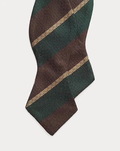 Striped Silk Bow Tie