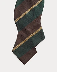 Striped Silk Bow Tie
