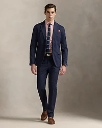 Custom Fit Checked Poplin Shirt