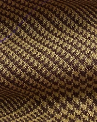 Overcheck Glen Plaid Linen Tie