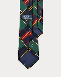 Patchwork Silk Repp Tie