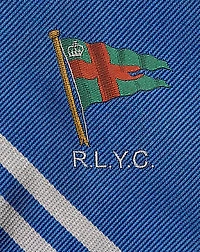 Nautical-Flag Silk Repp Tie