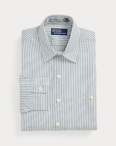 Classic Fit Striped Workshirt