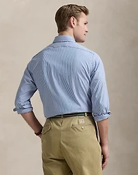 Classic Fit Striped Popover Shirt