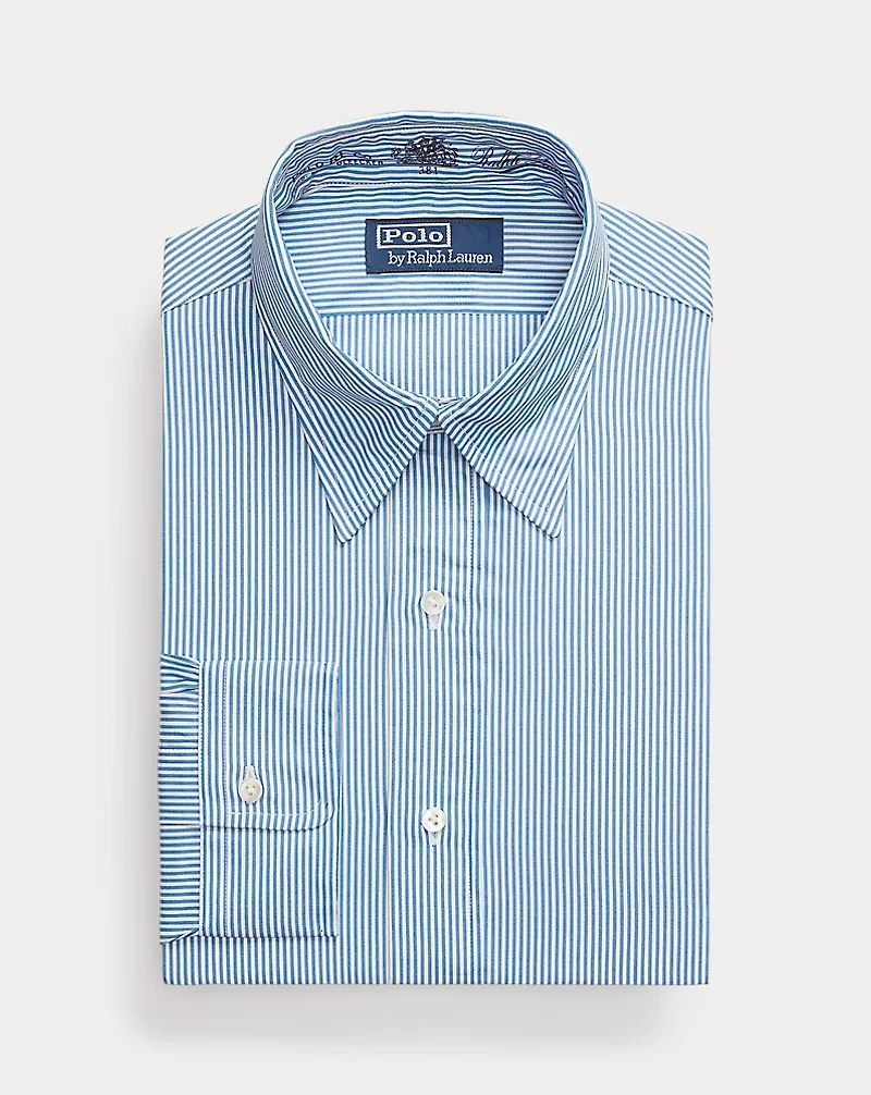 Classic Fit Striped Popover Shirt