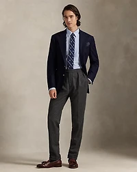 Classic Fit Striped Poplin Shirt