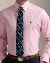 Custom Fit Striped Pinpoint Oxford Shirt