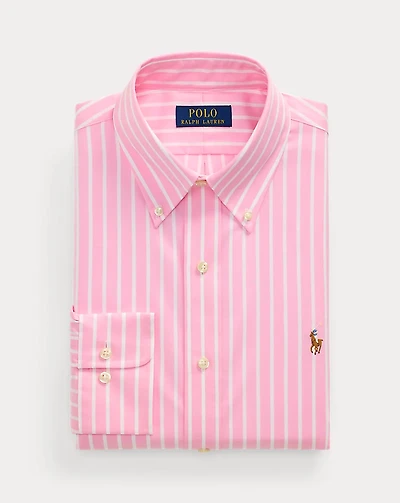 Custom Fit Striped Pinpoint Oxford Shirt