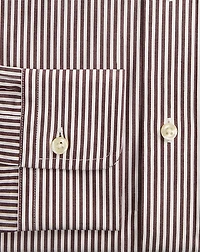 Custom Fit Striped Poplin Shirt