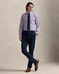 Custom Fit Checked Pinpoint Oxford Shirt