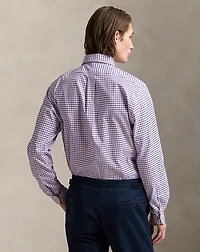 Custom Fit Checked Pinpoint Oxford Shirt