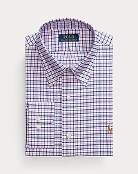 Custom Fit Checked Pinpoint Oxford Shirt