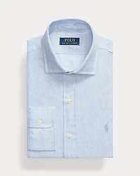 Custom Fit Striped Linen Shirt