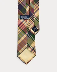 Plaid Cotton Tie