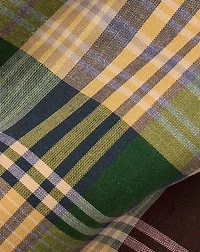 Plaid Cotton Tie
