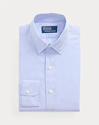Custom Fit Striped Poplin Shirt