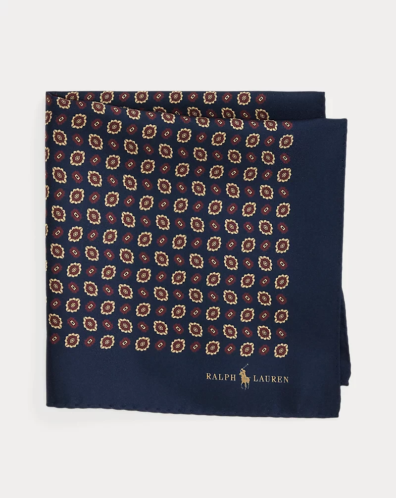 Neat Silk Twill Pocket Square