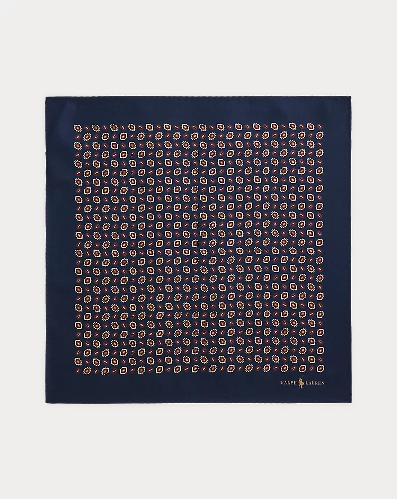 Neat Silk Twill Pocket Square