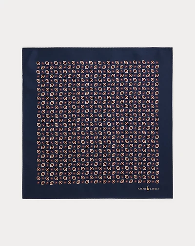 Neat Silk Twill Pocket Square