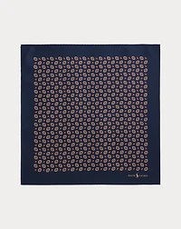 Neat Silk Twill Pocket Square