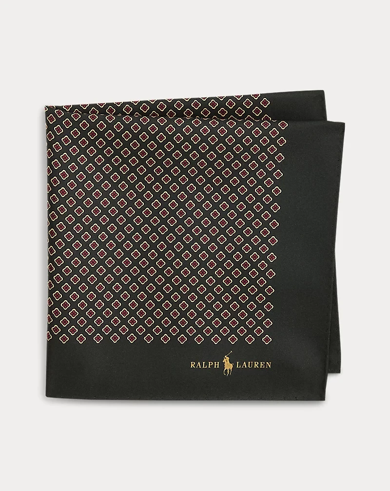 Neat Silk Twill Pocket Square